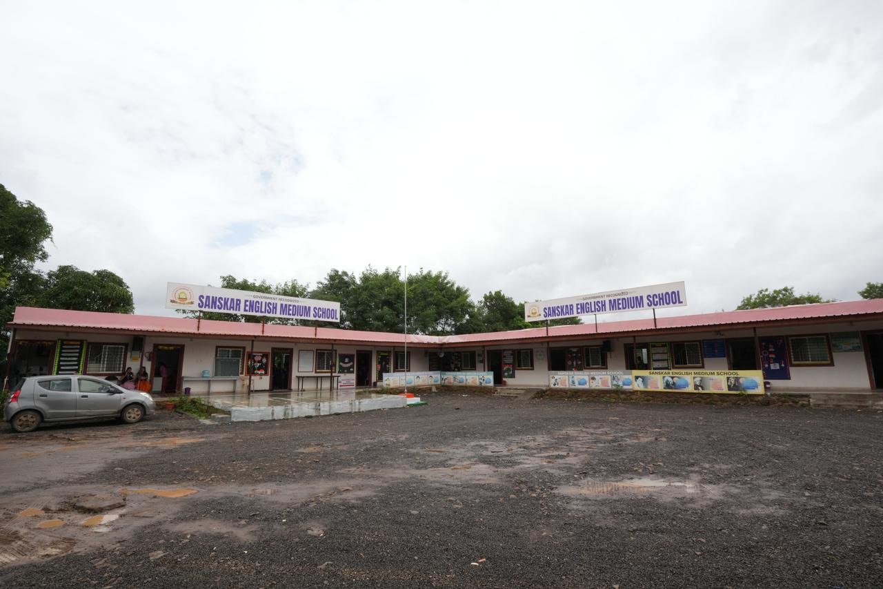Playground and sports ground at Sanskar Primary School